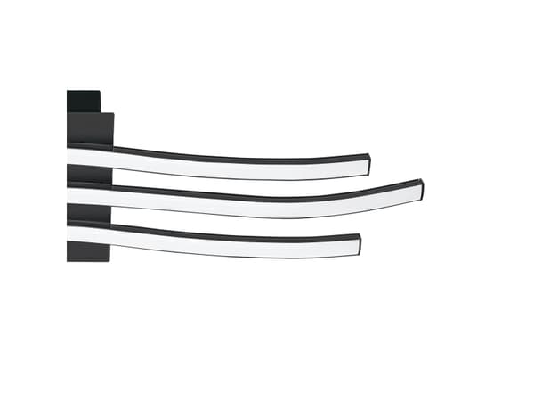 EGLO Roncade 1, LED, IP20, Sort, Hvit