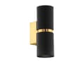 Miniatyrbild 1 av 5: EGLO Passa, Ytmonterad, Cylinder, GU10, 3000 K, IP20, Svart, Guld