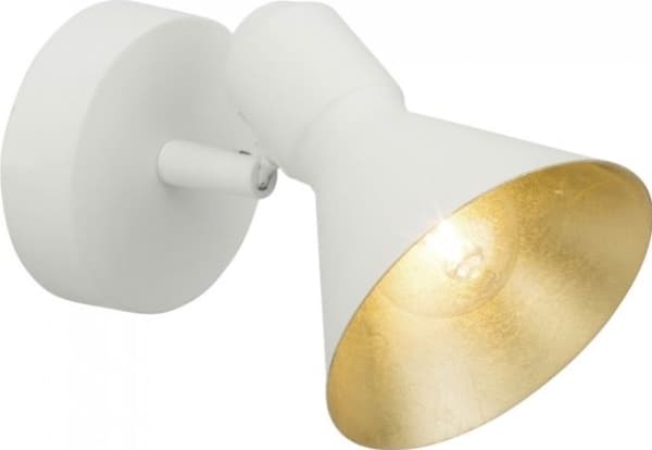 Brilliant Aztekas 24910/85 Vægprojektør E14 28 W LED (RGB) Hvid, Guld