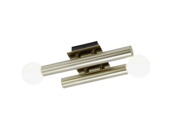 Brilliant Lucky 90054/31 Vægbelysning G9 36 W LED (RGB) Messing antik