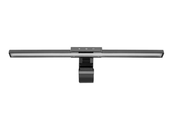 DIGITUS DA-90415 - Monitorin lukulamppu - LED - kiinnitettävä - 5 W - luokka F - lämpimästä viileään valkoiseen valoon - 3000-6500 K - musta - musta