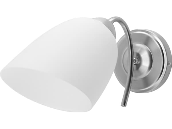 Activejet NIKITA 1P, Overflatebehandlet, Rund, 1 ampuller, E27, IP20, Nickel