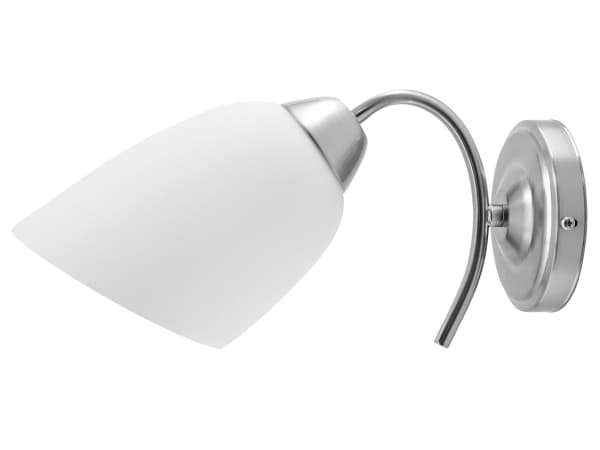 Activejet NIKITA 1P, Overflatebehandlet, Rund, 1 ampuller, E27, IP20, Nickel