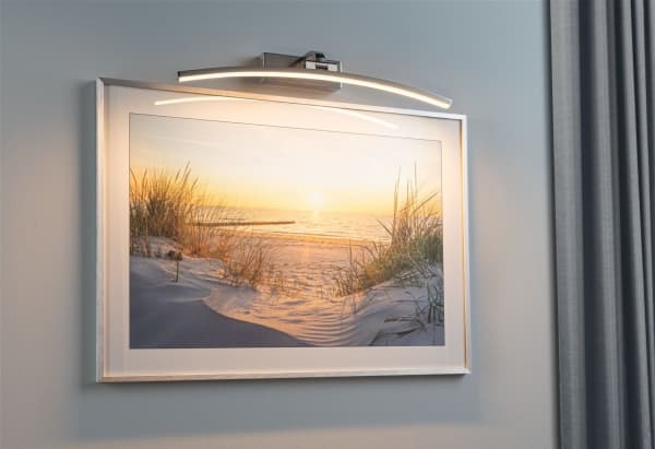 Paulmann Bento, Oppslått, 3000 K, IP20, Aluminium