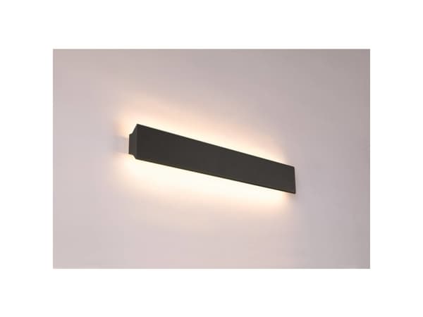 SLV DIRETO 60 WL, Overflatebehandlet, firkant, 3000 K, IP20, Sort