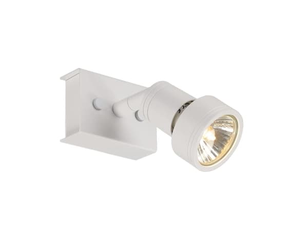 SLV Puri 1, Utanpåliggande spotlight, GU10, 1 lampor, 50 W, 220-240 V, Vit