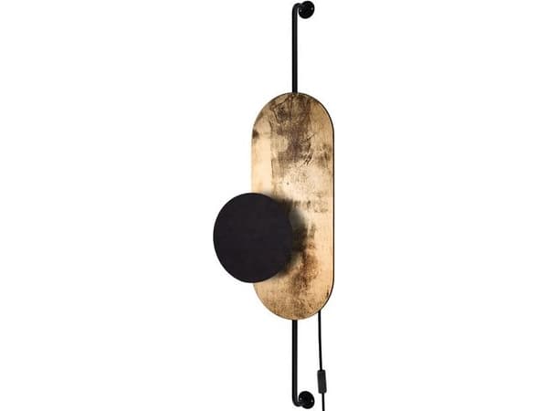 Wall lamp Nowodvorski Wall lamp for dining room gold Nowodvorski WHEEL LUX I 8430
