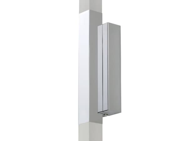 EGLO ALCUDIA, Kromfarget, Aluminium, Stål, IP44, Baderom, Rektangel, 2 lamper