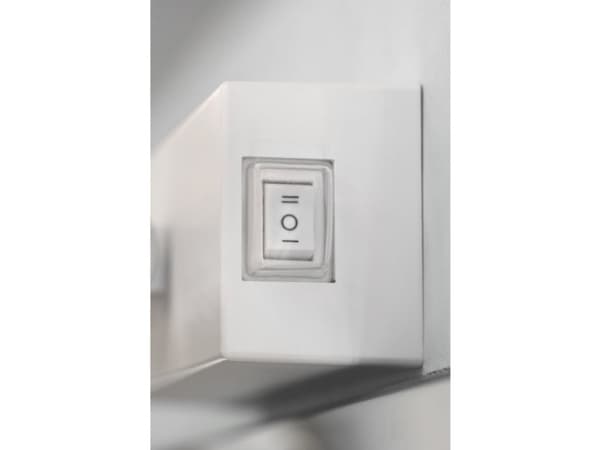 EGLO Verdello, Krom, Vit, Plast, IP44, Badrum, Rektangel, 1 lamp(or)