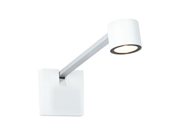 Paulmann Adelia, Ytmonterad, Andra, 1 lampor, Glödlampan/-lamporna kan inte bytas ut, 2700 K, Gjuten aluminium, Borstat stål Gjuten aluminium, Borstat stål