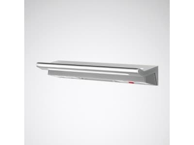 Trilux 6497740, Dukket op, Rektandel, 3000 K, IP40, Grå, Sølv