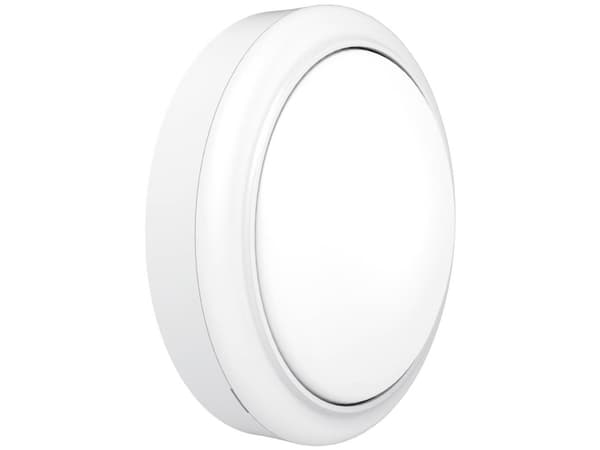 Philips Veggmontering, Overflatebehandlet, Rund, 1 ampuller, 4000 K, IP65, Hvit