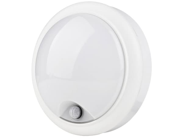 Philips Väggfäste, Ytmonterad, Rund, 1 lampor, 4000 K, IP54, Vit