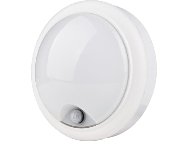 Philips Väggfäste, Ytmonterad, Rund, 1 lampor, 4000 K, IP54, Vit