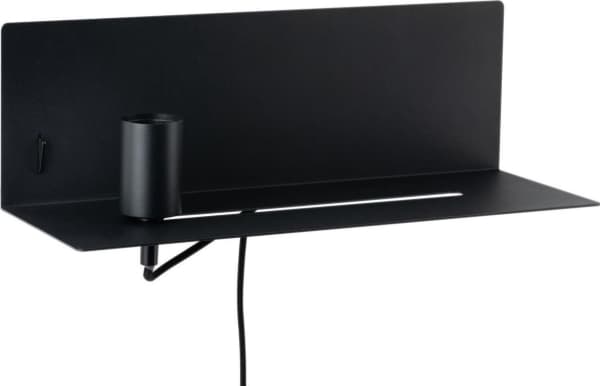 Paulmann 789.20, Ytmonterad, E27, IP20, Svart