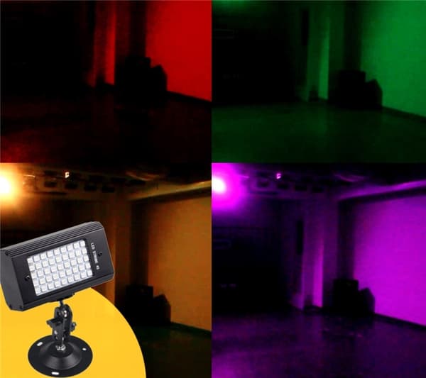Stroboskop med LED, perfekt till disco