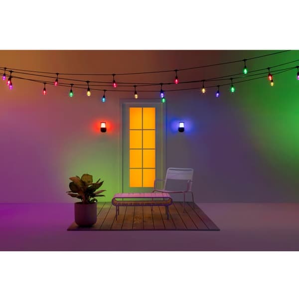 WiZ WiFi Smart Elpas Vägglampa Färg + Varm-kallvit 230V