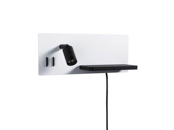 Paulmann Serra, Infälld, 1 lampor, 2700 K, IP20, Svart