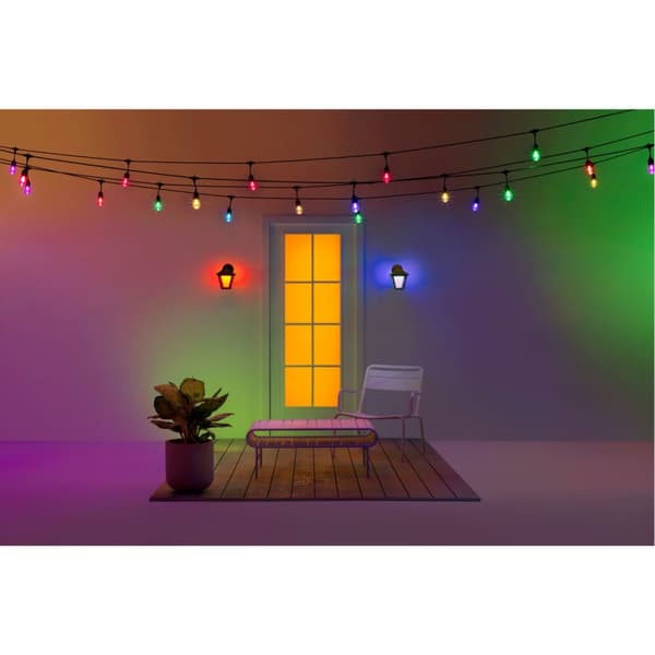WiZ WiFi Smart Classic Vägglampa Utomhus  Färg + Varm-kallvit 230V