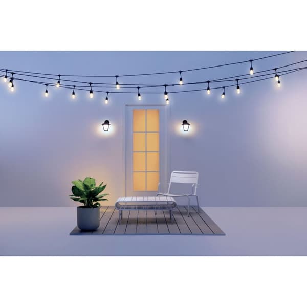 WiZ WiFi Smart Classic Vägglampa Utomhus  Färg + Varm-kallvit 230V