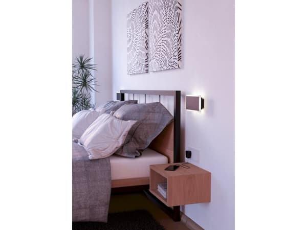 LED wall lamp EGLO TALAMELLO 1, 12 W, 1500lm, 3000K, black/white, 23x12x5cm