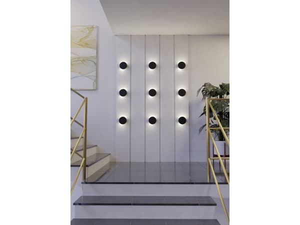 EGLO TALAMELLO VÆG Ø150 6W 750LM SORT