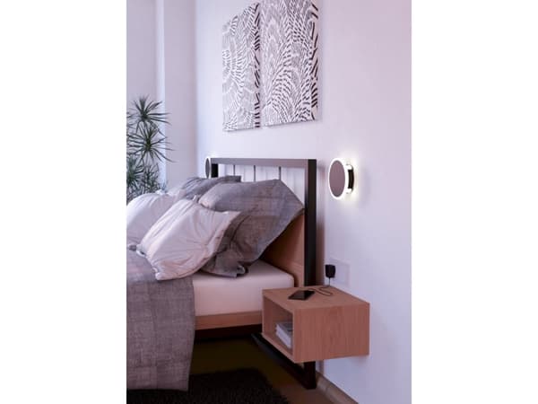 EGLO TALAMELLO 1 VÄGG Ø17 1450LM SVART/VIT