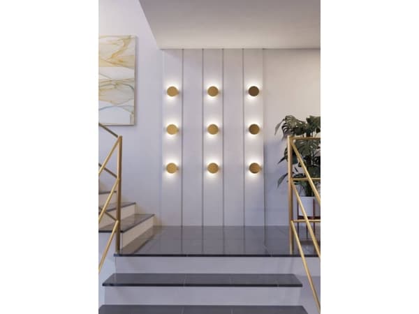 EGLO TALAMELLO VÄGG Ø150 6W 750LM GULD