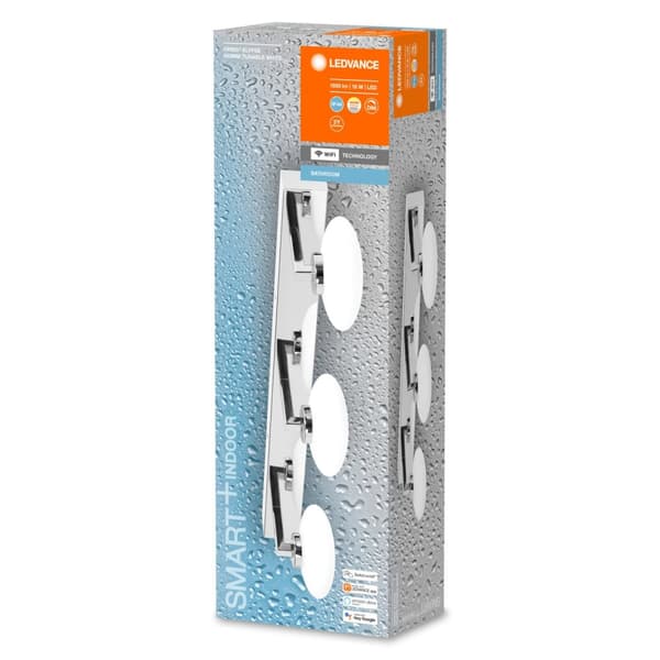 LEDVANCE SMART+ Vägg Orbis Elypse 18W TW Chr IP44 WiFi - C