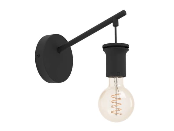 EGLO CAPOLIVERI-E VÆG L120 H140 E27 SORT