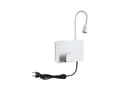Miniatyrbilde 3 av 5: Kinkiet Paulmann Oprawa ścienna HALINA LED 2,4W 200lm 2700K USB-C 230V biły matte /metall