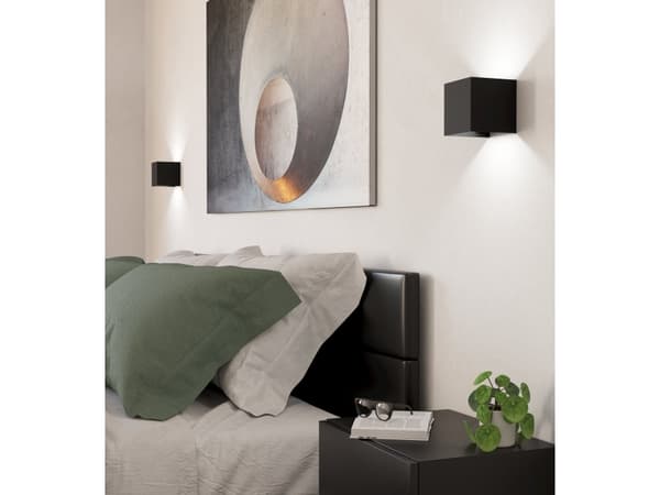 EGLO VALMONTONE VÆG 2X3W 1360LM SORT
