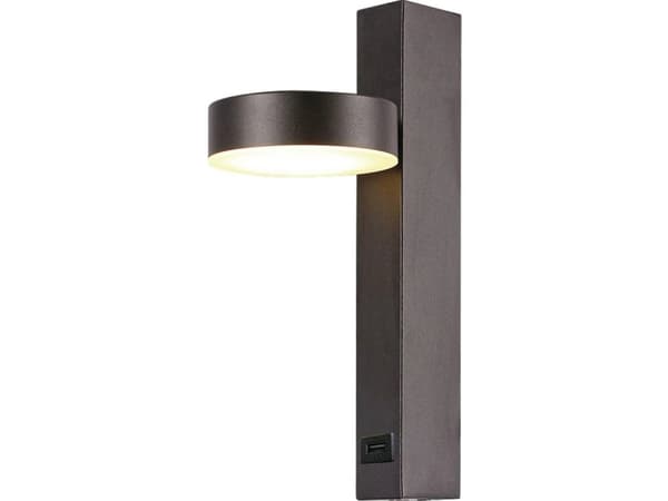 V-TAC VT-10111 23405 LED-vägglampa EEK: D (A - G) 8 W LED (RGB) Svart