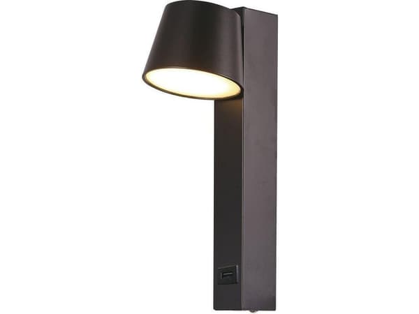 V-TAC VT-10112 23406 LED-vägglampa EEK: D (A - G) 8 W LED (RGB) Svart