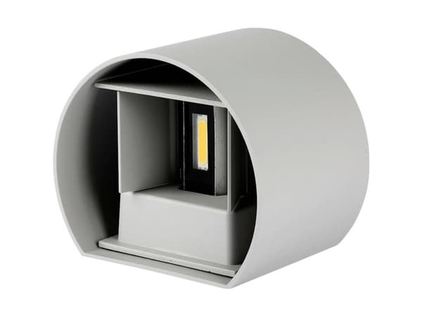 V-TAC VT-756 217092 LED-seinävalaisin EEK: E (A - G) 6 W LED (RGB) Harmaa
