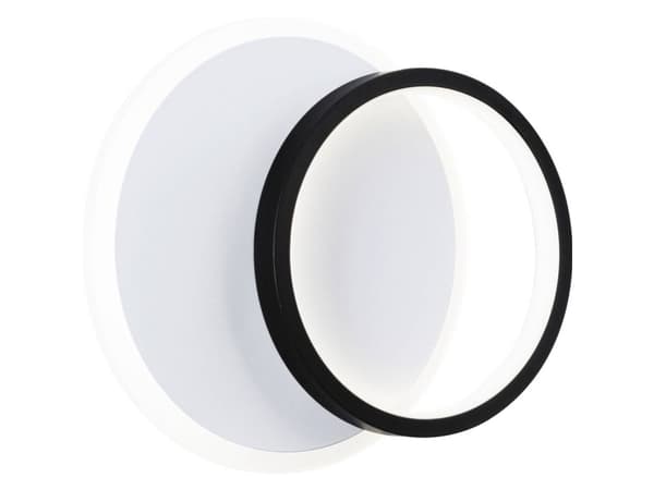 Paulmann 71166 LED-vägglampa 7 W LED (RGB) Vit, svart