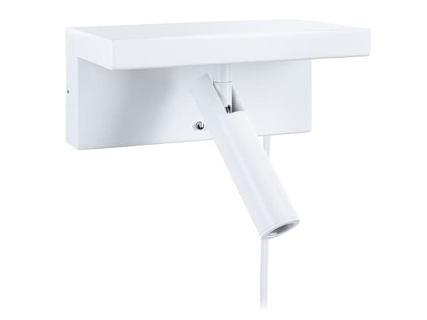 Paulmann Jerik, Overflatebehandlet, Rektangel, 1 ampuller, 3000 K, IP20, Hvit