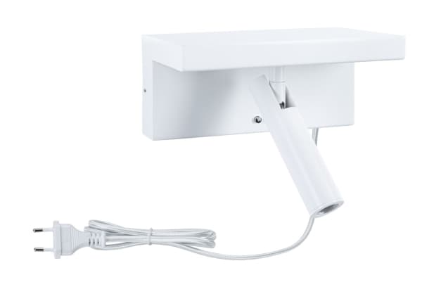 Paulmann Jerik, Overflatebehandlet, Rektangel, 1 ampuller, 3000 K, IP20, Hvit