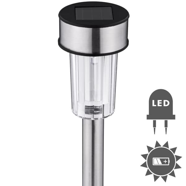 24 Solcellslampa LED - silver