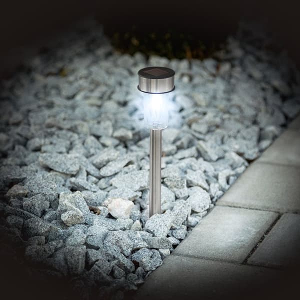 24 Solcellslampa LED - silver