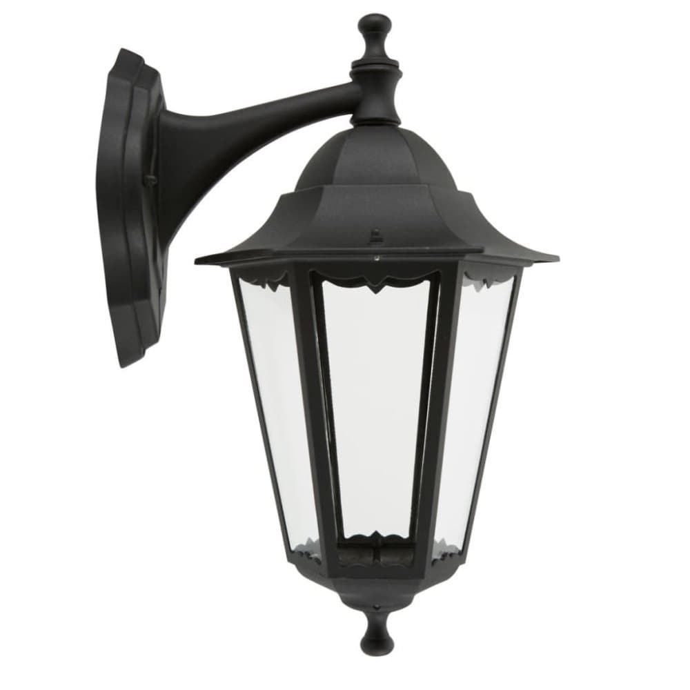 Smartwares Vägglampa 60 W svart CLAS5000.029