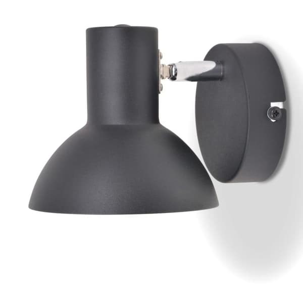 vidaXL Vägglampor 2 st E27 svart och guld