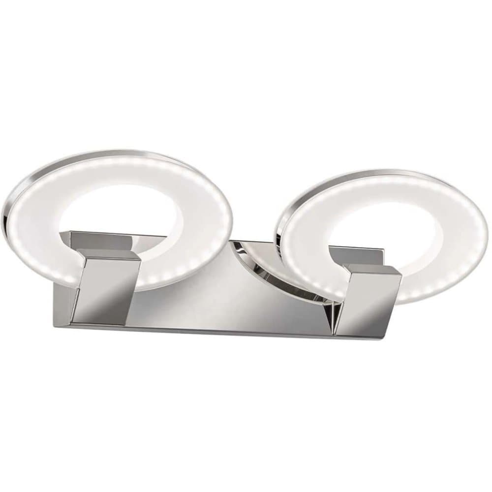 Wofi Vegglampe LED Cindy 53x18 cm krom