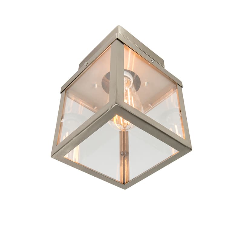 Modernt taklampa i stål 1-ljus - Rotterdam