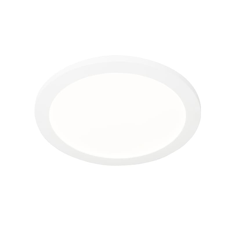 Taklampa vit 30 cm inkl LED 3-stegs dimbar IP44 - Steve