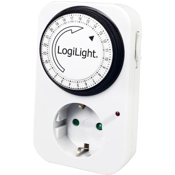 LogiLink Inomhustimer 24h mekanisk 16A