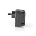 Miniatyrbilde 3 av 10: Nedis Strøm Converter | Nettstrøm drevet | 230 V AC 50 Hz | 30 W | Jordet kontakt | Sort