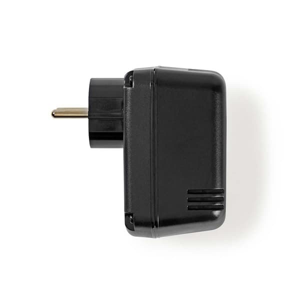 Nedis Strøm Converter | Nettstrøm drevet | 230 V AC 50 Hz | 30 W | Jordet kontakt | Sort