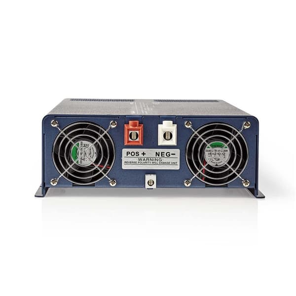 Nedis Power Inverter Pure Sine Wave | Inngangsspenning: 12 V DC | Enhetens strømuttak: Type F (CEE 7/3) | 230 V AC 50 Hz | 2000 W | Topp effekt: 4000