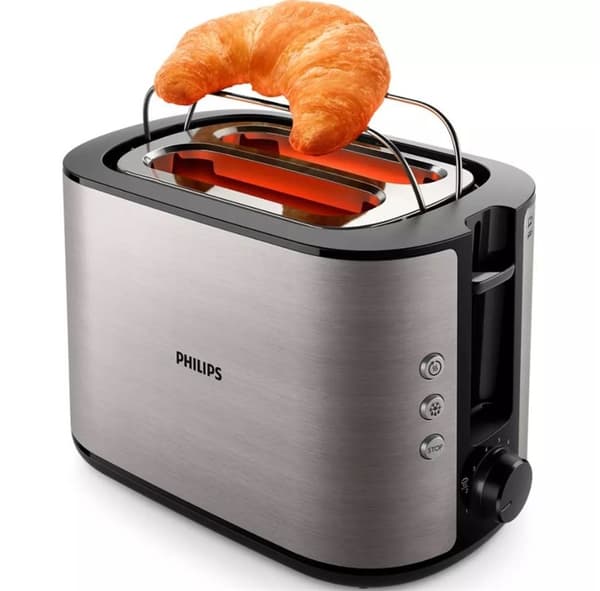 Philips Brødrister HD2650 Rustfritt stål 2 plater